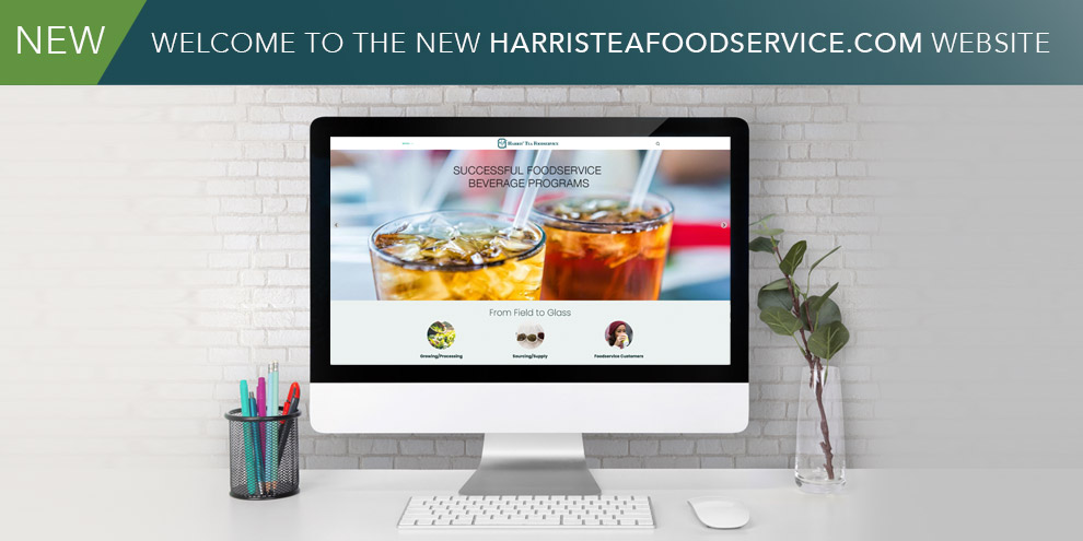 New Harris Tea Foodservice Website!