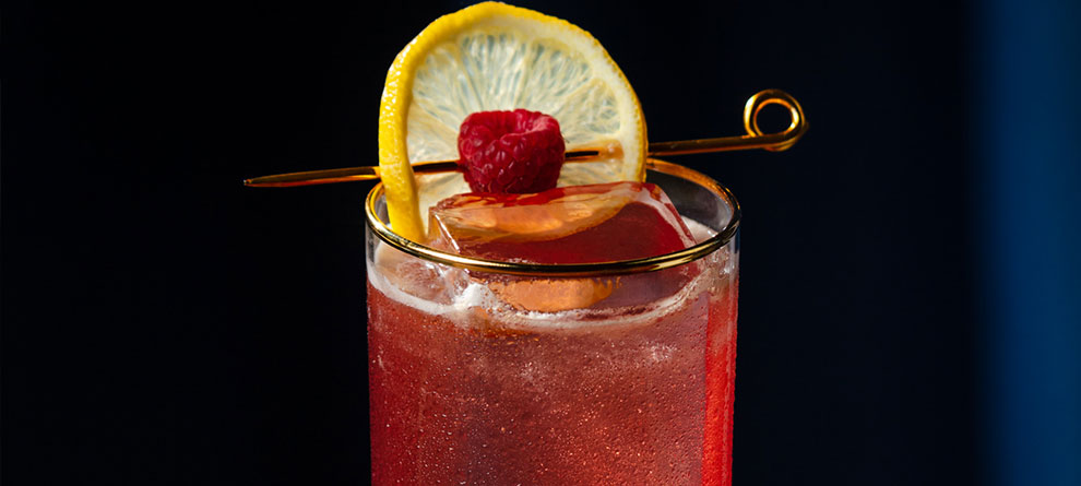 RECIPE FOR SUCCESS  - Raspberry Tea Garden Mocktail